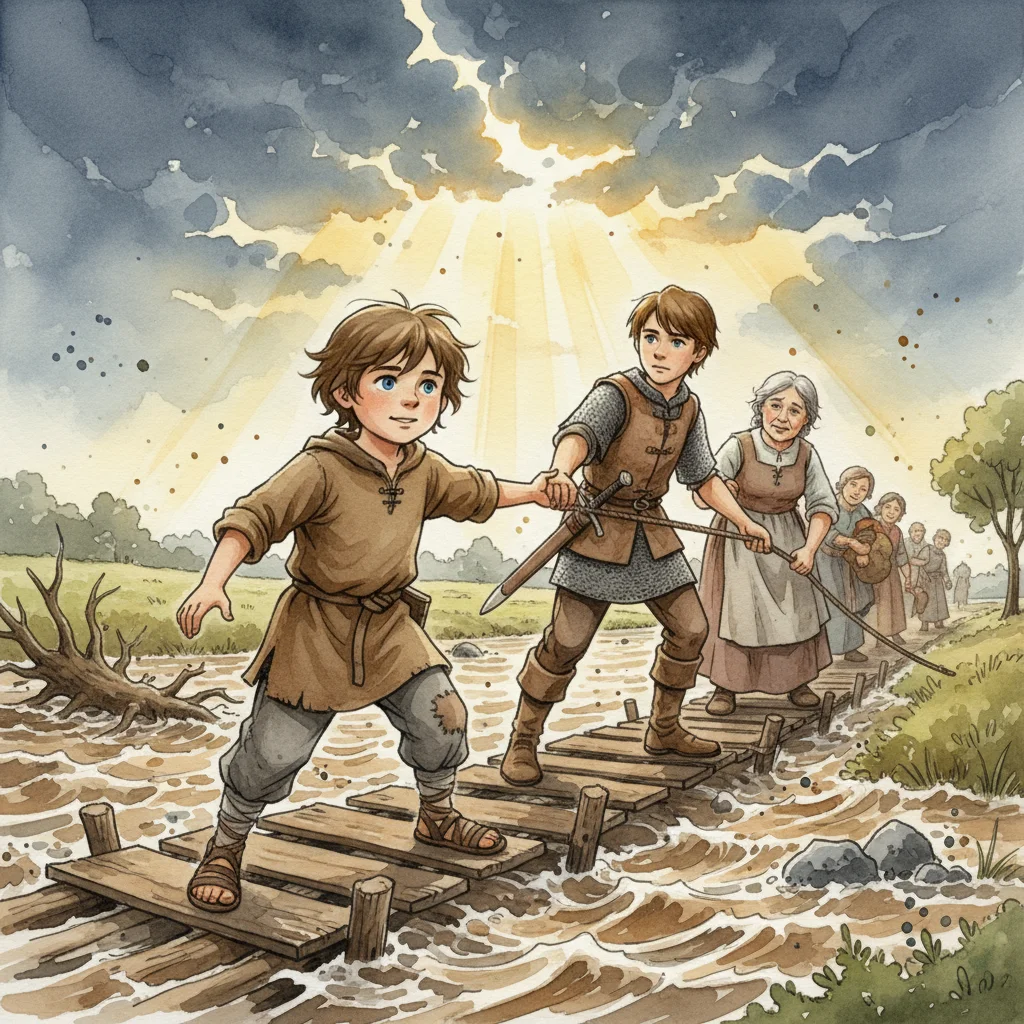 Illustration for: A Heroic Deed