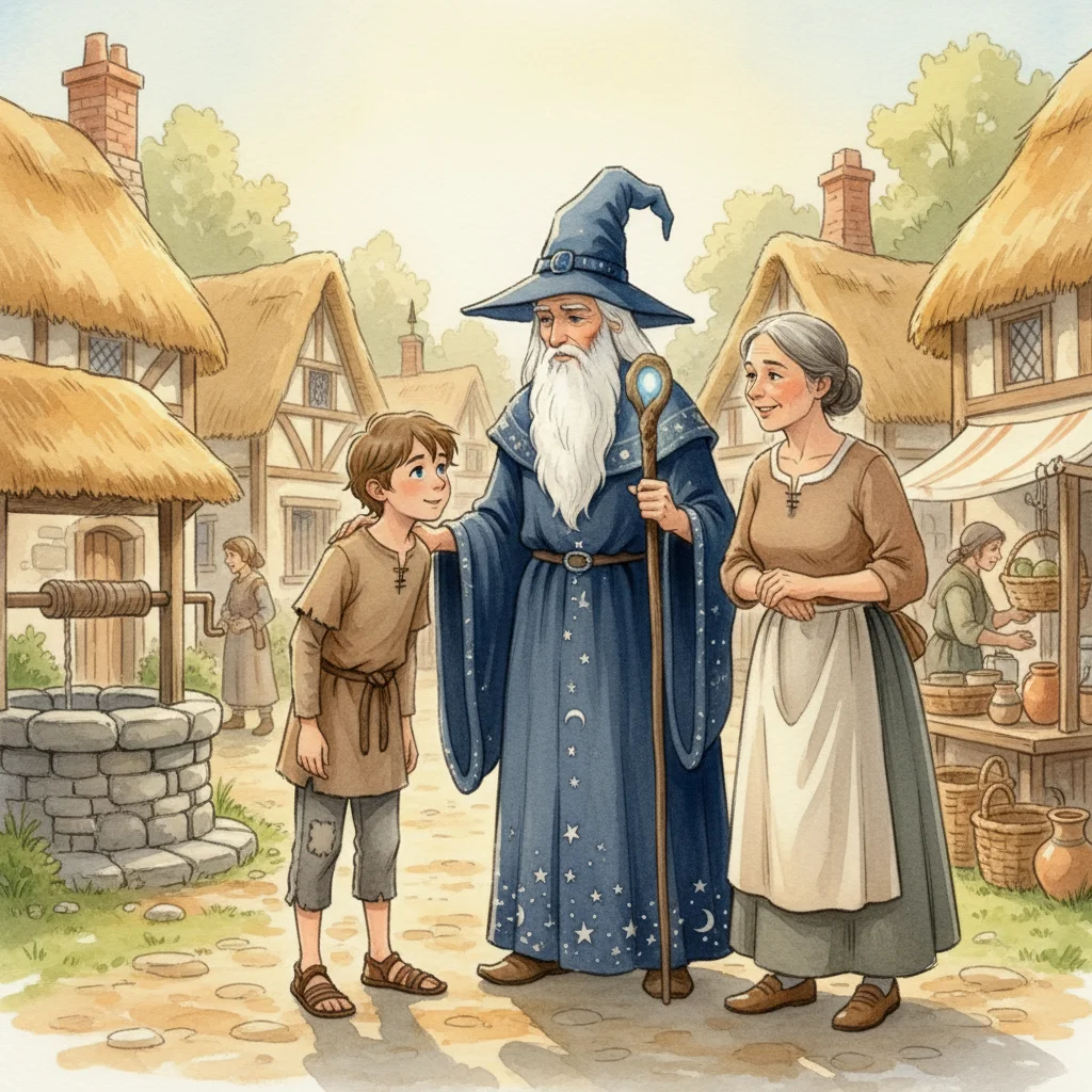 Illustration for: Arthur's Humility