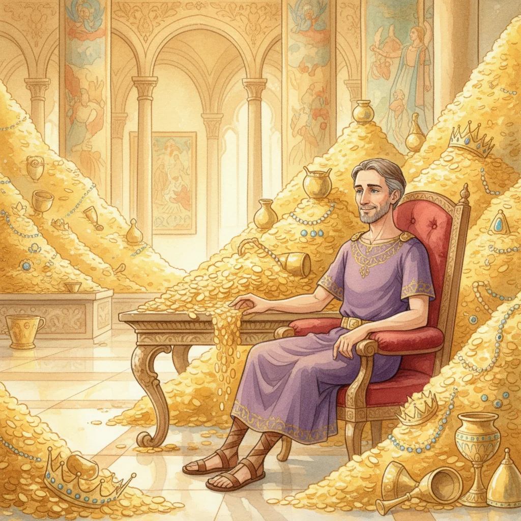 Illustration for: The King of Gold