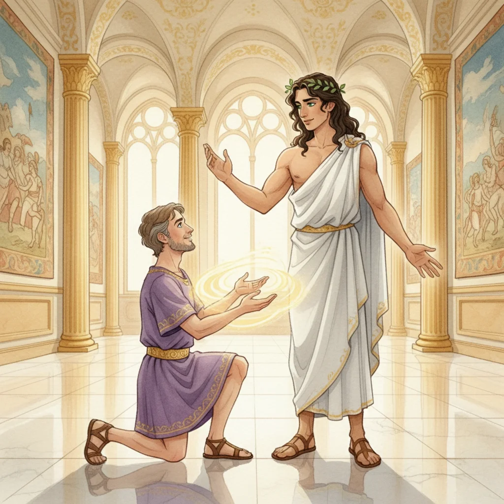 Illustration for: The Golden Wish