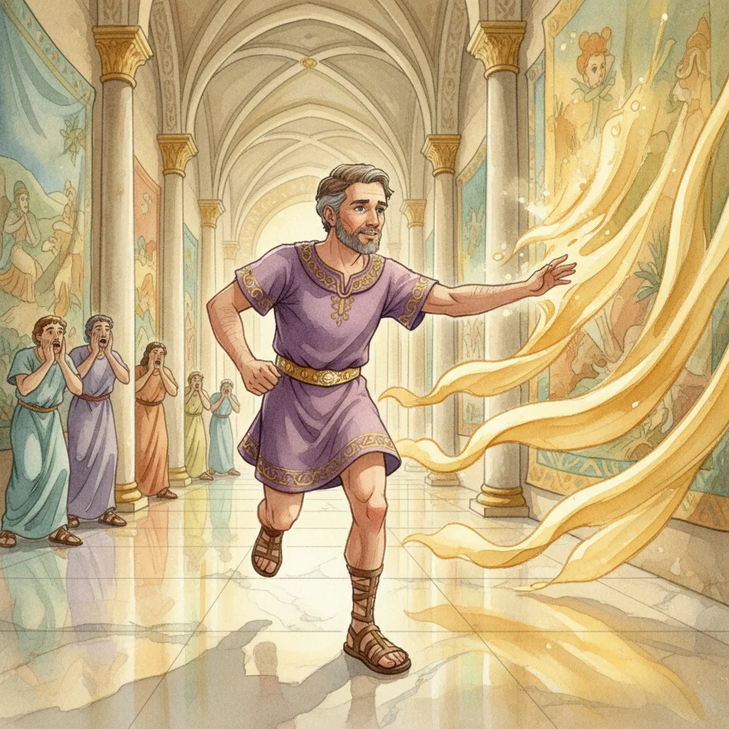 Illustration for: A Golden Palace