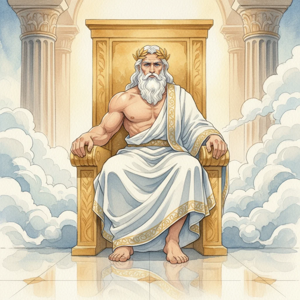 Illustration for: The Lesson of the Gods