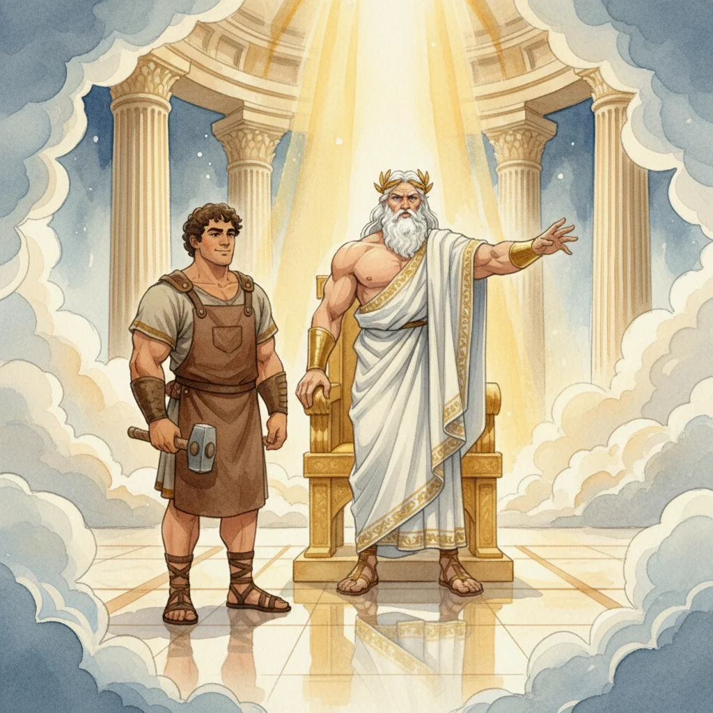 Illustration for: Zeus's Plan