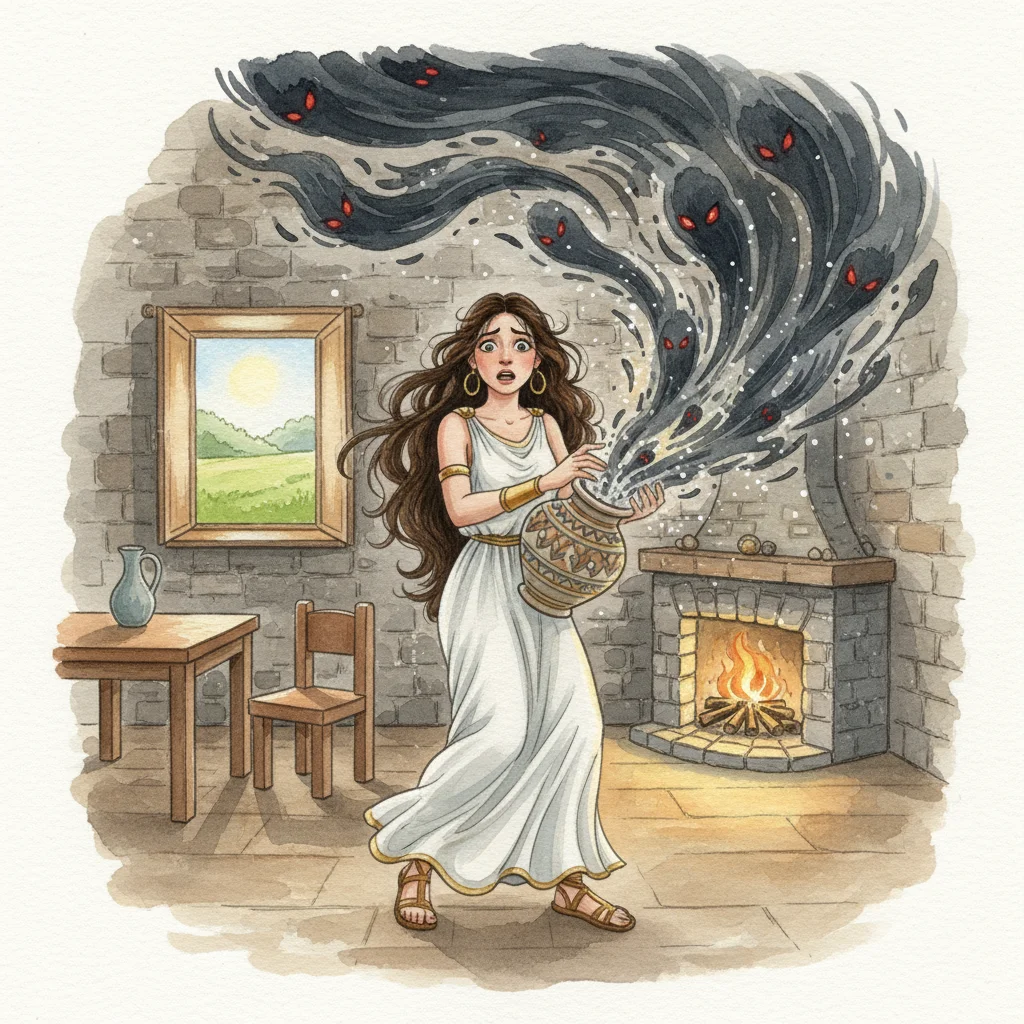 Illustration for: The Moment of Temptation