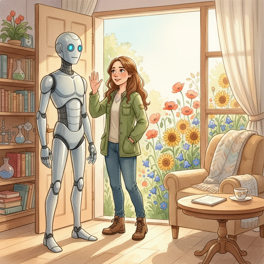 Illustration for: Mira's Farewell