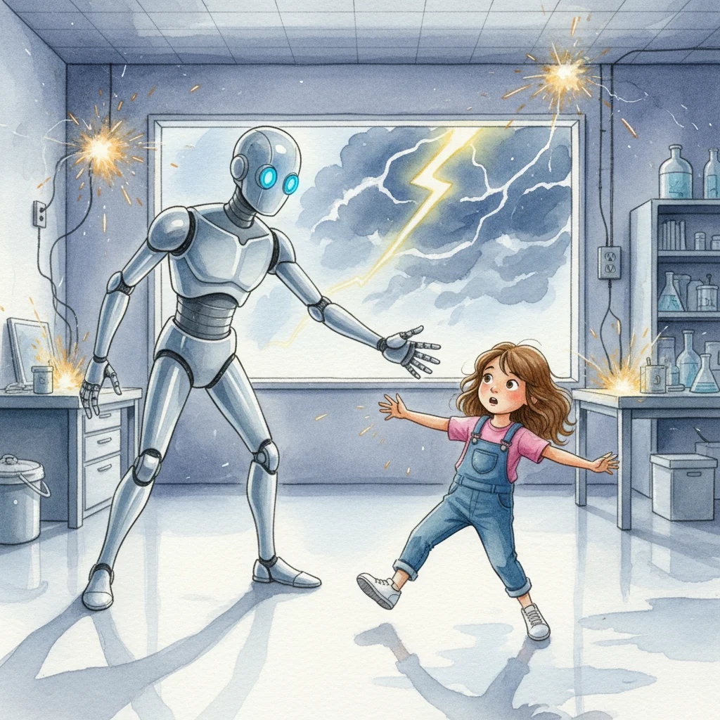 Illustration for: A Spark of Fear