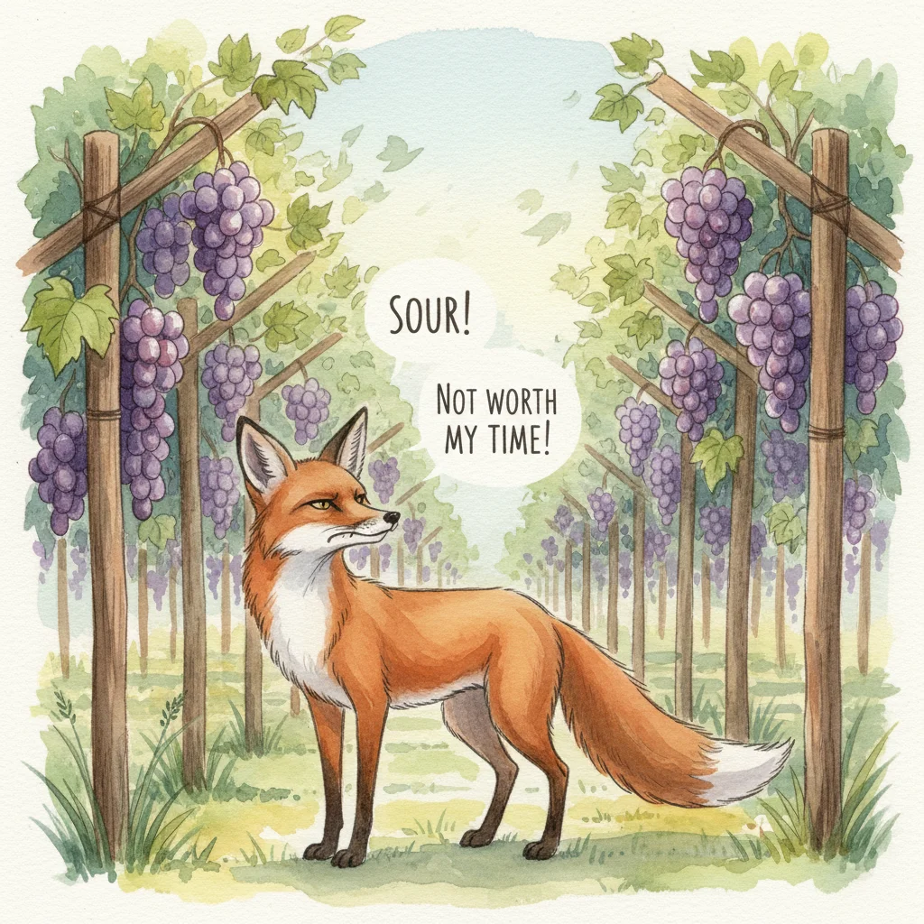 Illustration for: A Clever Excuse