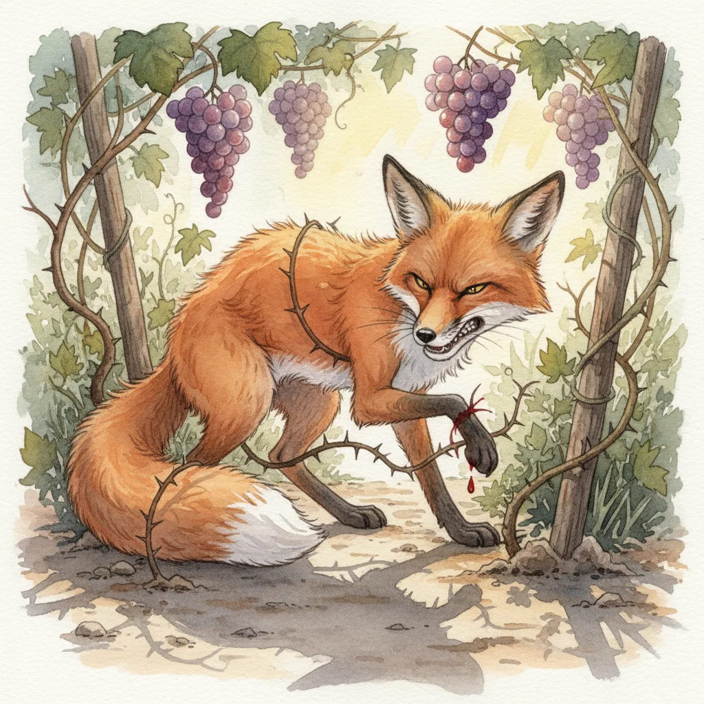 Illustration for: The Fall into Thorns