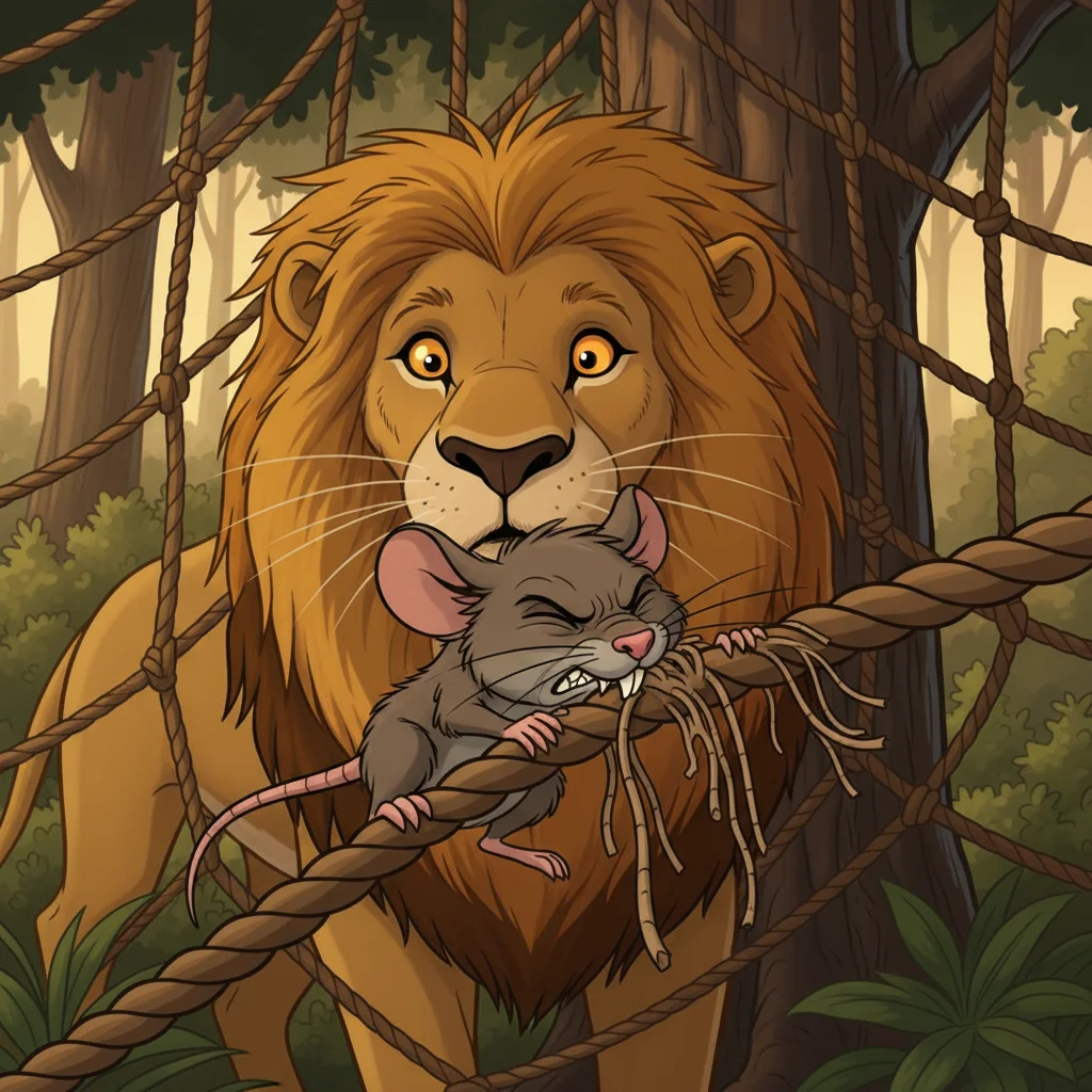 Illustration for: The Tiny Teeth at Work