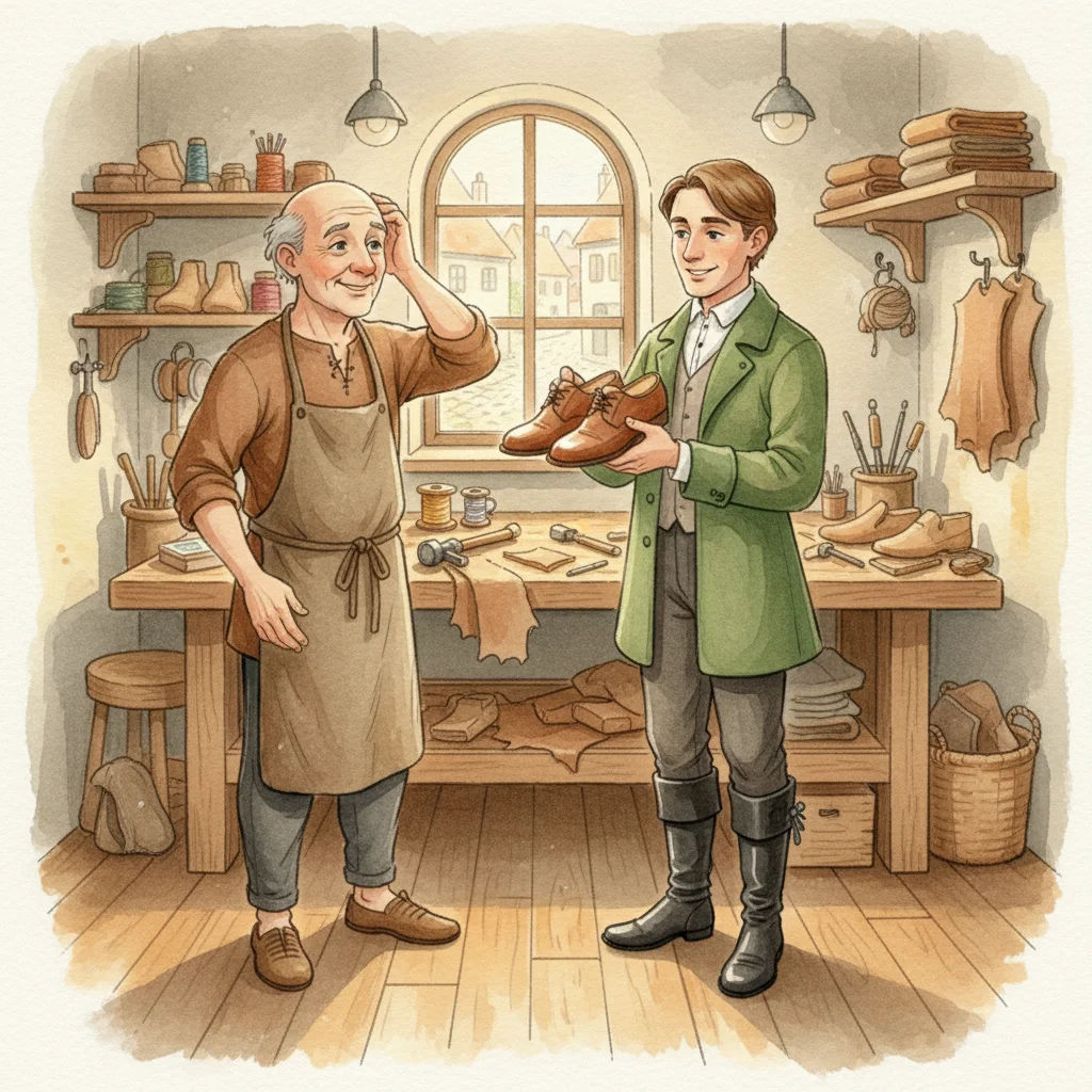 Illustration for: A Fortunate Sale