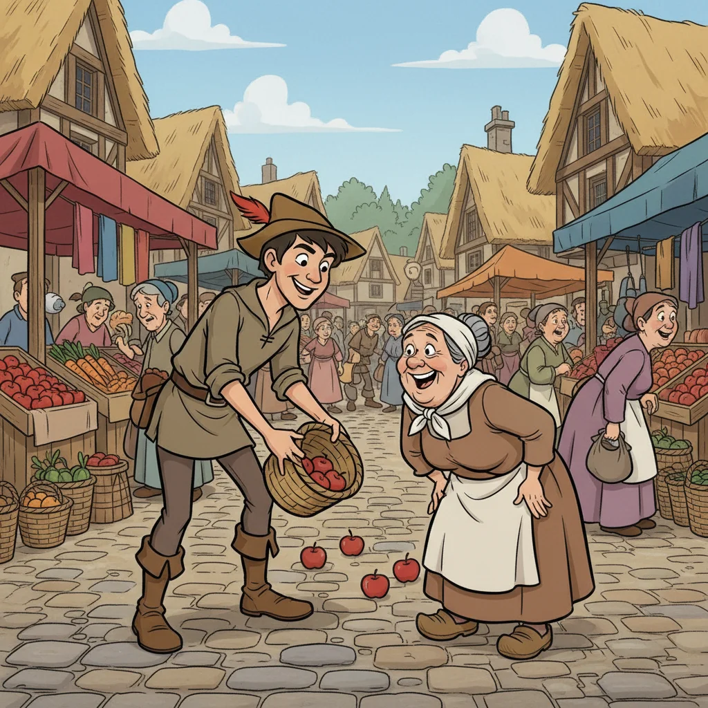 Illustration for: Disguised in the Village