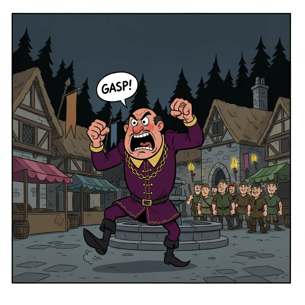 Illustration for: The Sheriff's Fury