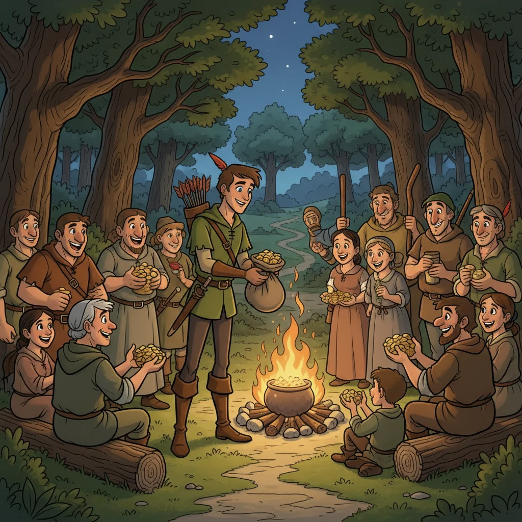 Illustration for: Celebration in the Forest