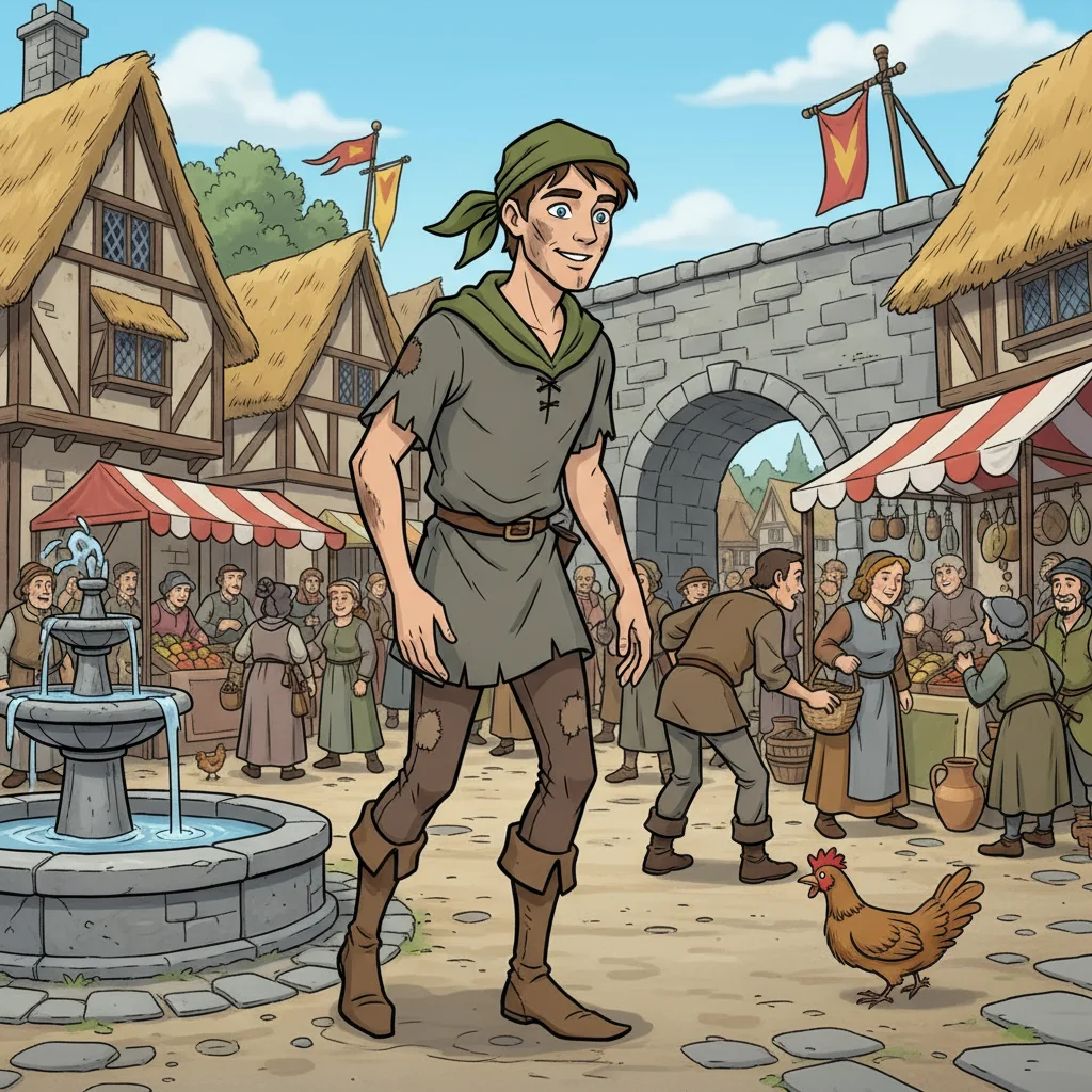 Illustration for: Robin's Clever Disguise