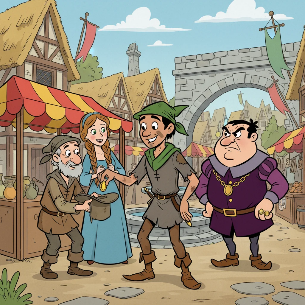 Illustration for: A Secret Wink