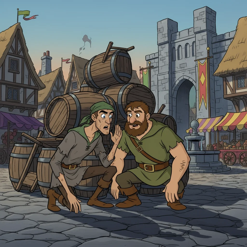 Illustration for: A Whisper of a Plan