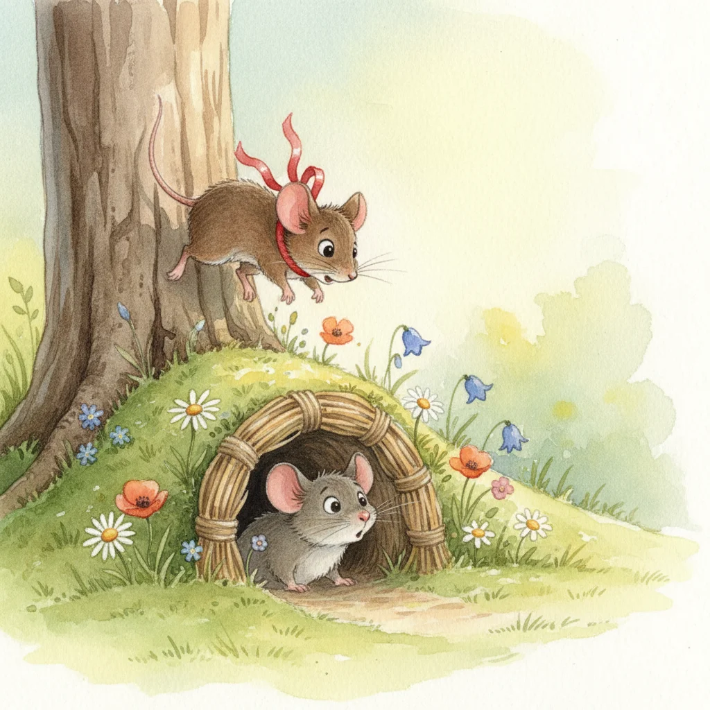 Illustration for: An Unexpected Visitor