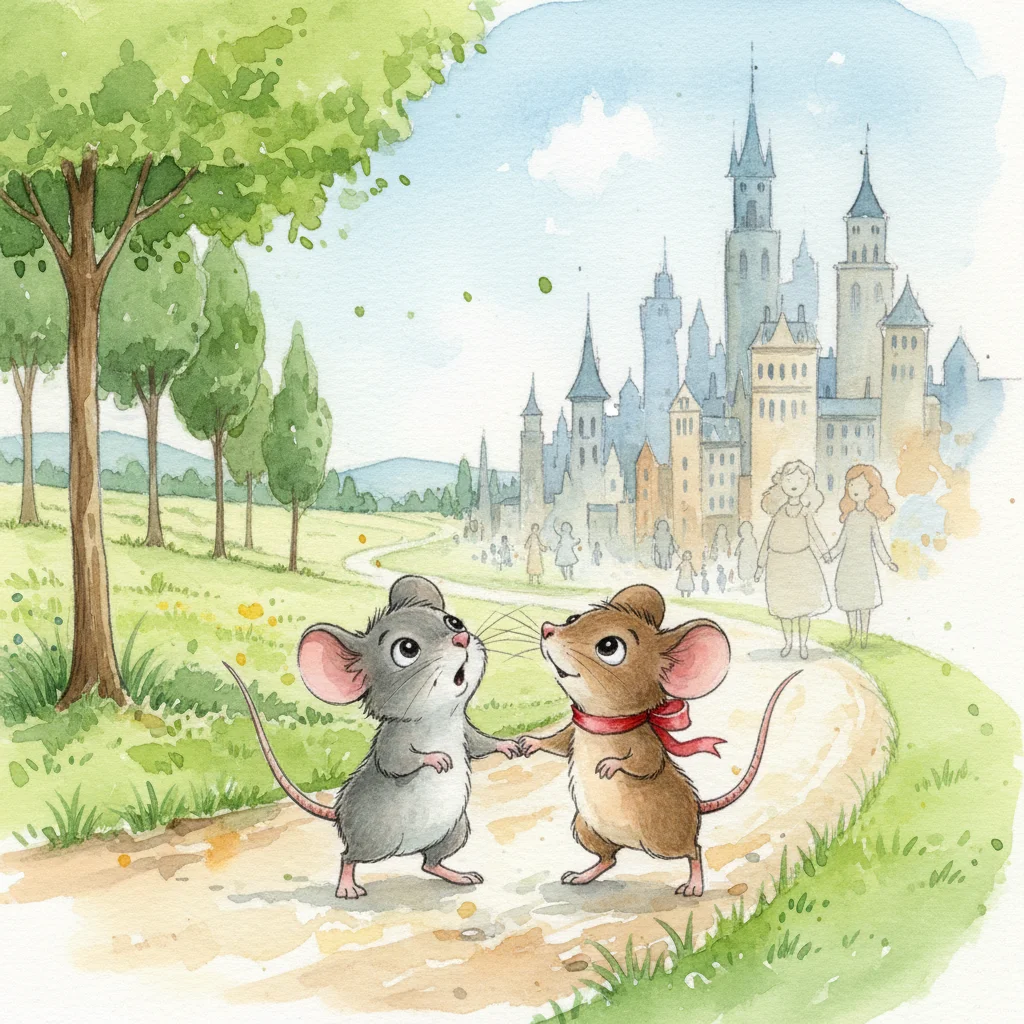 Illustration for: Journey to the City