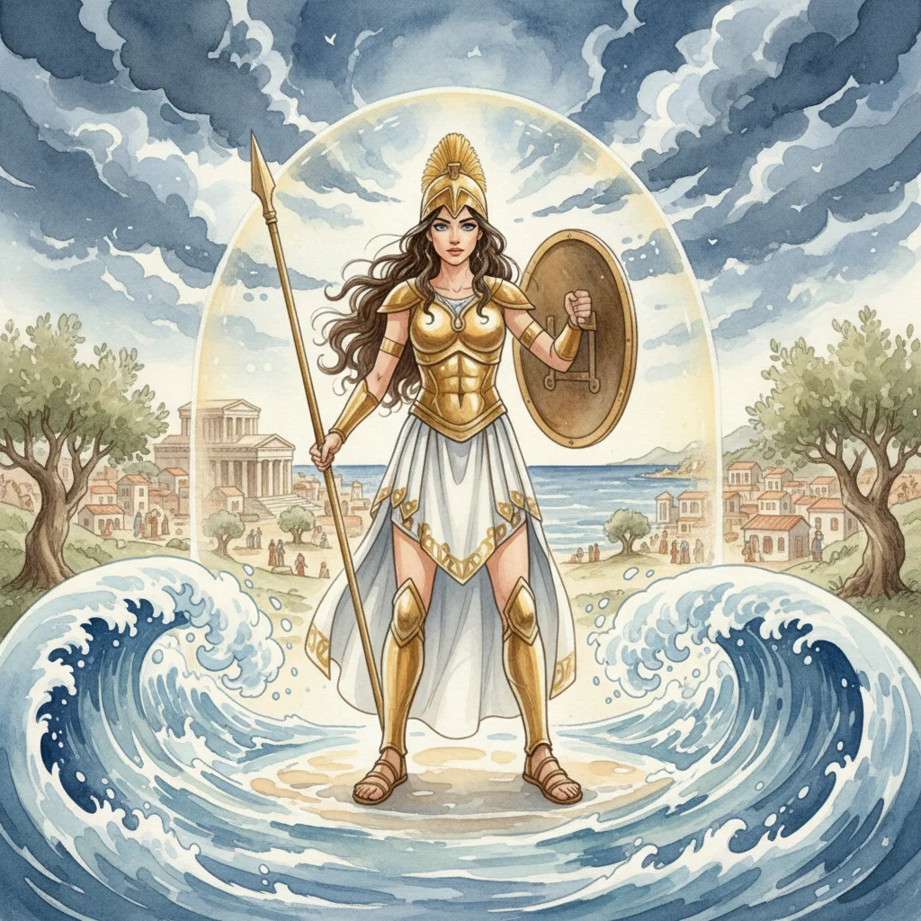 Illustration for: Wisdom Over Waves