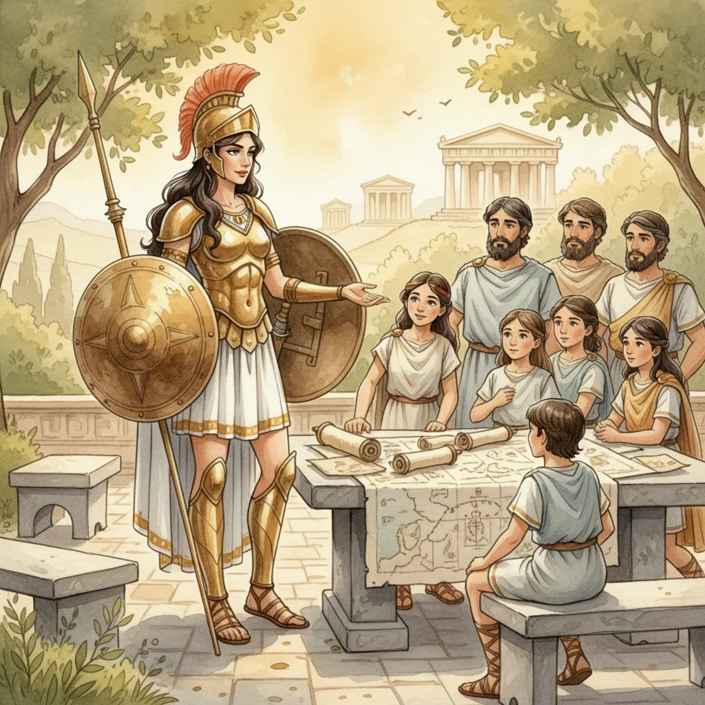 Illustration for: Guiding Heroes