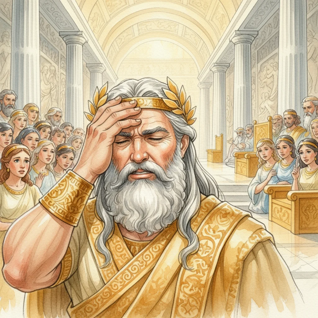 Illustration for: Zeus's Mighty Ache