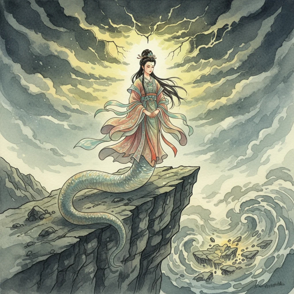 Illustration for: The Goddess Decides