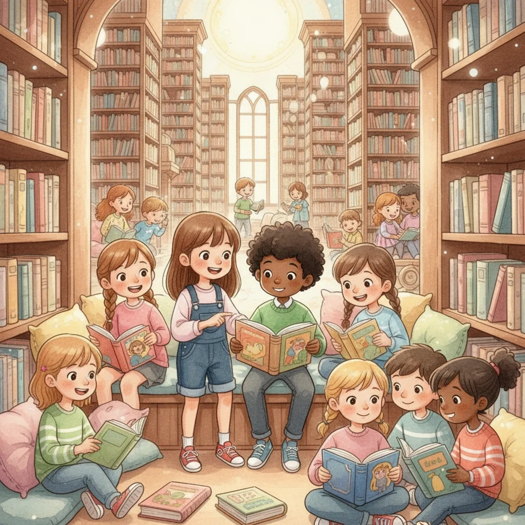 Illustration for: Many Visits, Many Friends