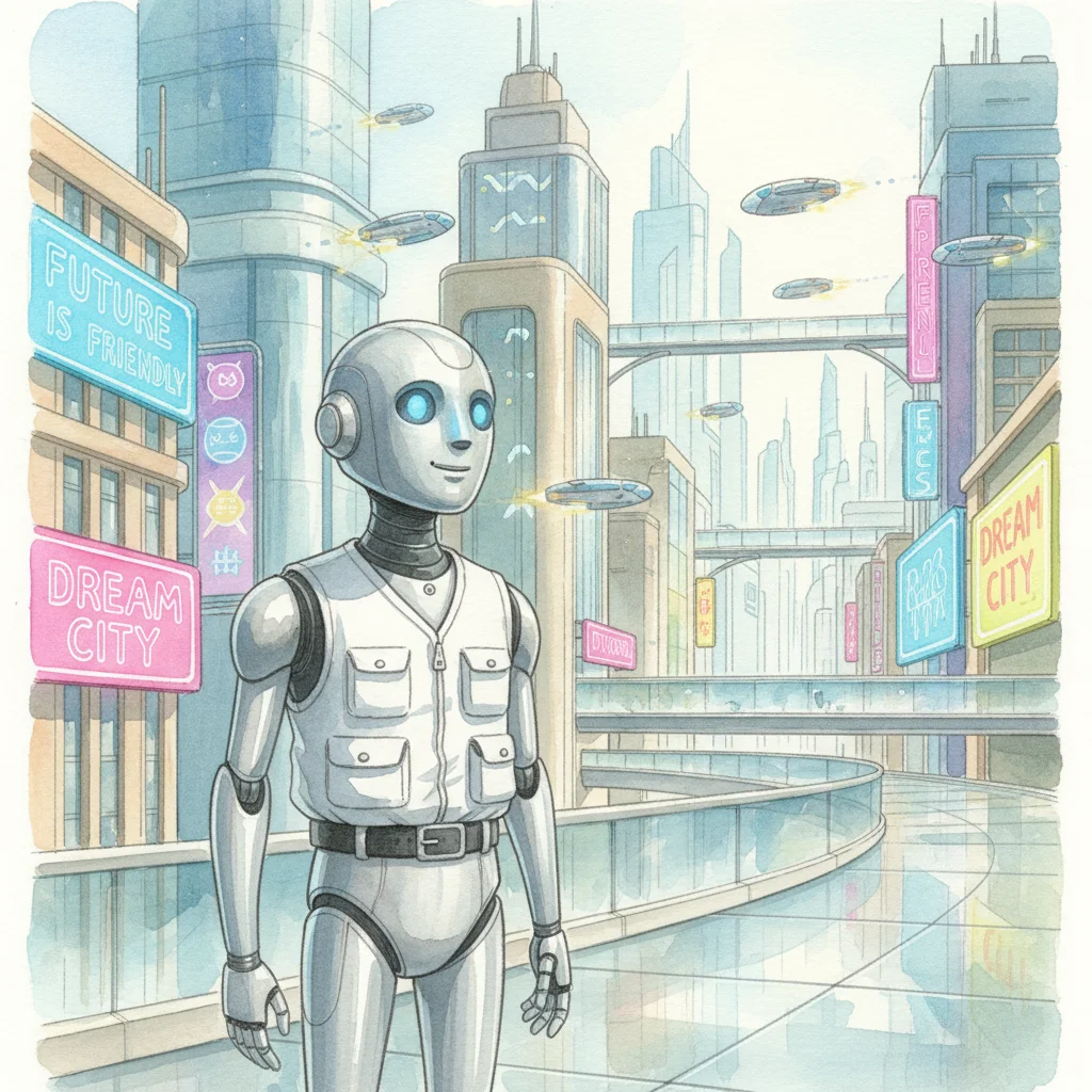 Illustration for: Em, the Special Robot