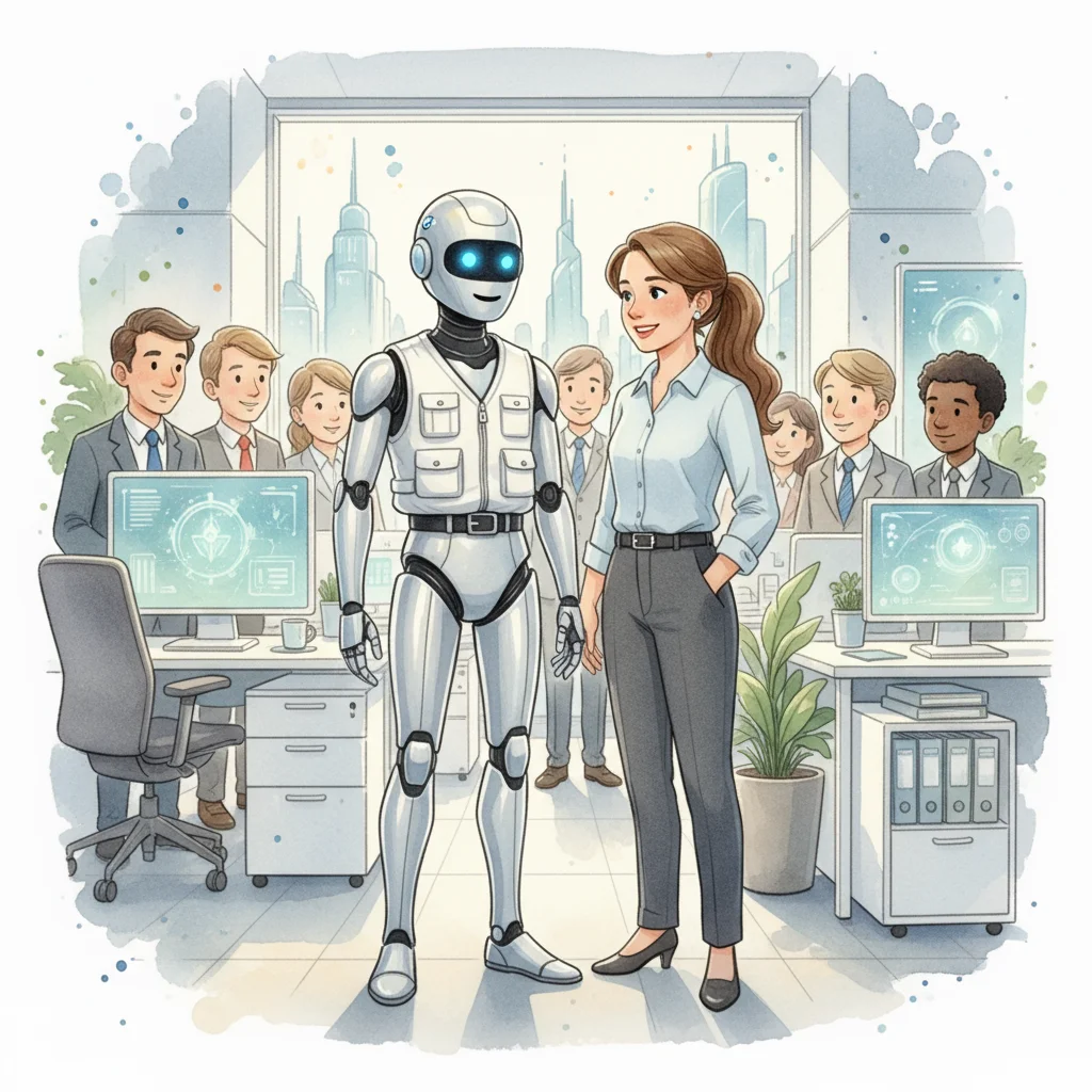 Illustration for: The Most Caring Robot