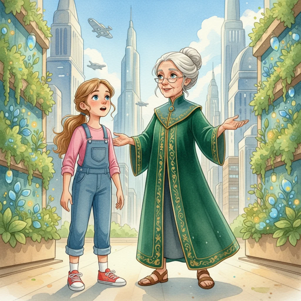 Illustration for: Plants of the Future