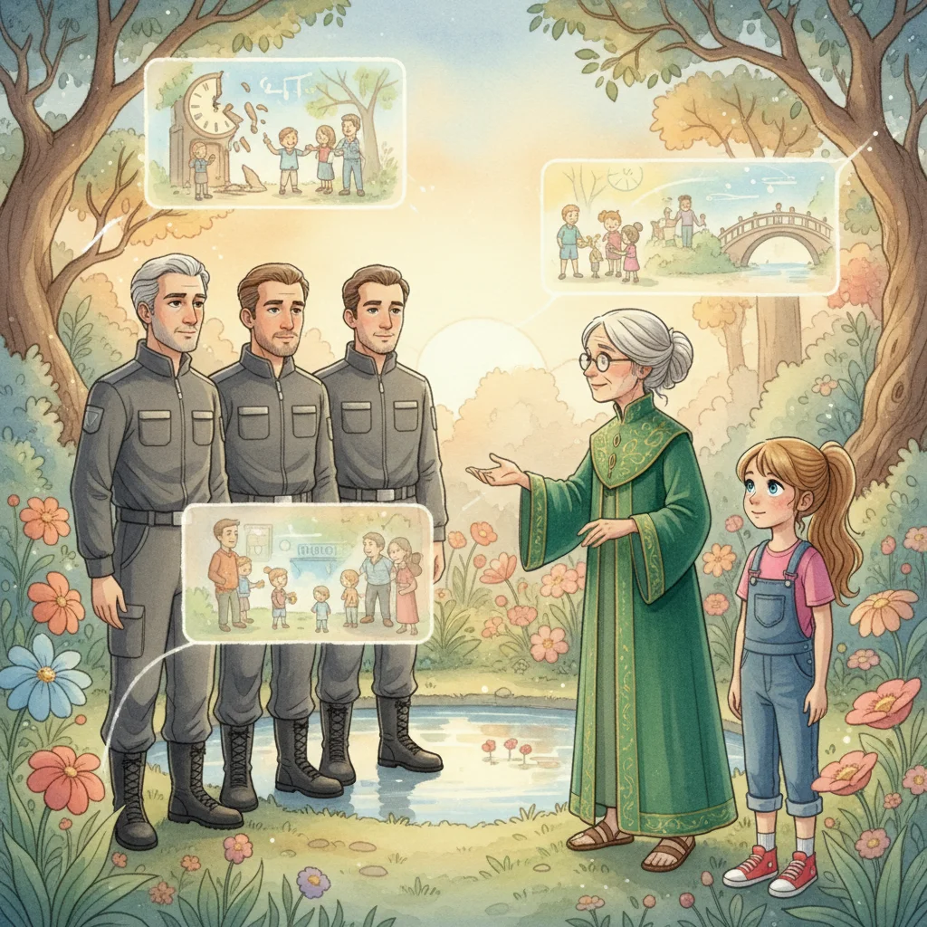 Illustration for: The Plants' Gentle Power