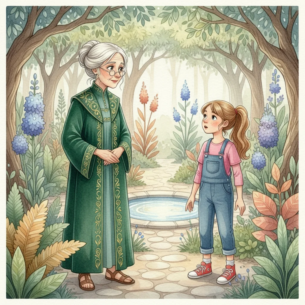 Illustration for: Madame Chronos Appears