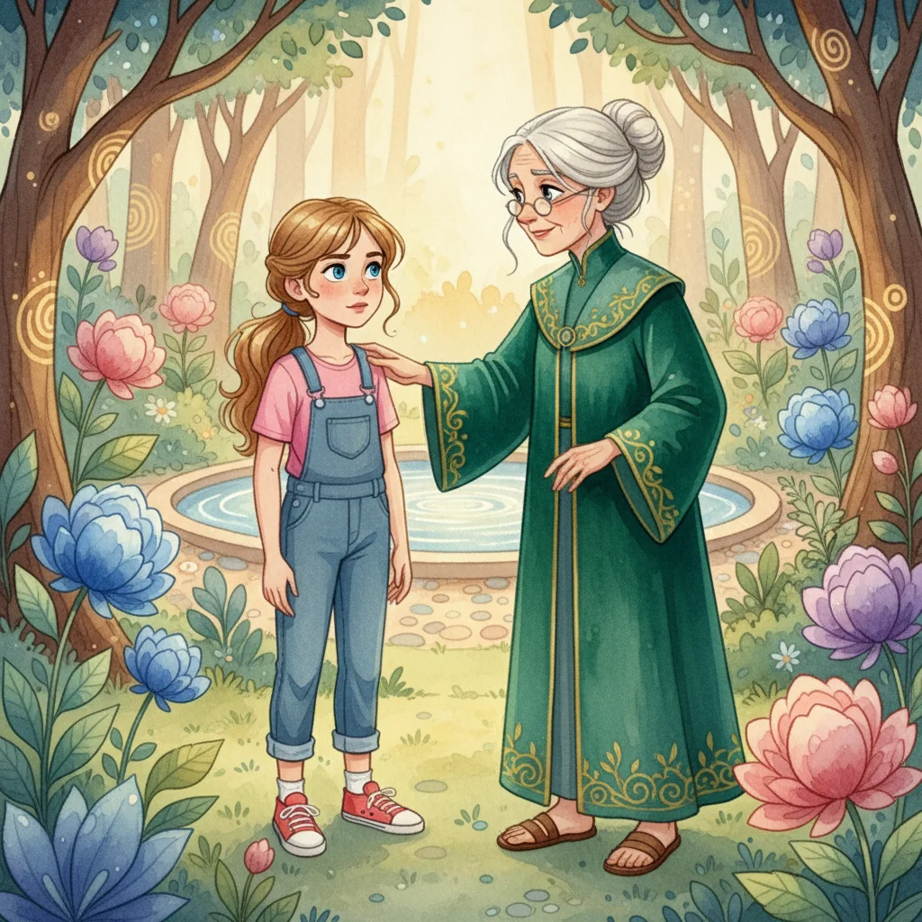 Illustration for: Lily Decides to Help