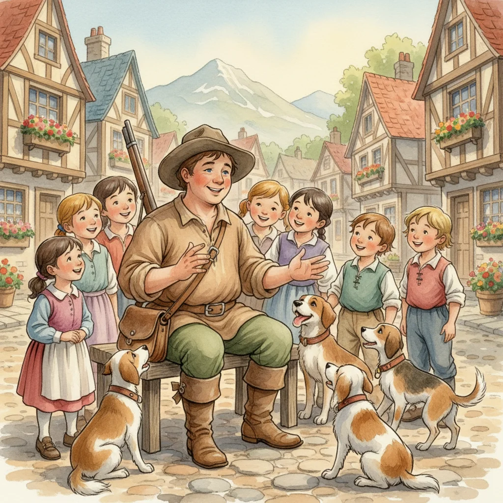 Illustration for: The Kind, Lazy Villager