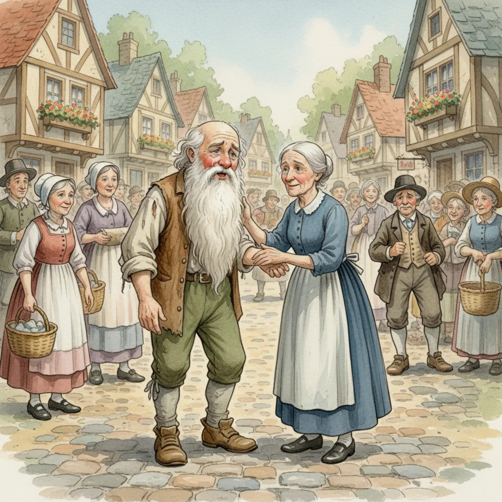 Illustration for: A Daughter's Recognition