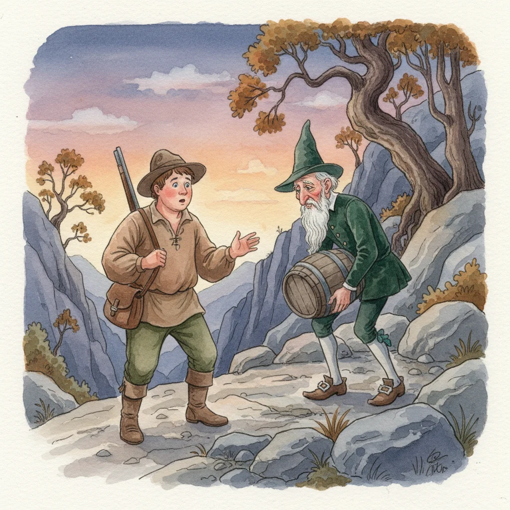 Illustration for: A Strange Encounter