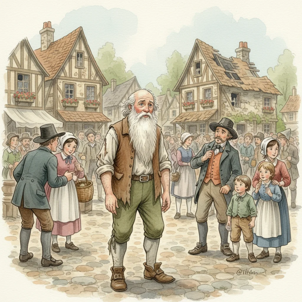 Illustration for: Unrecognized in His Home