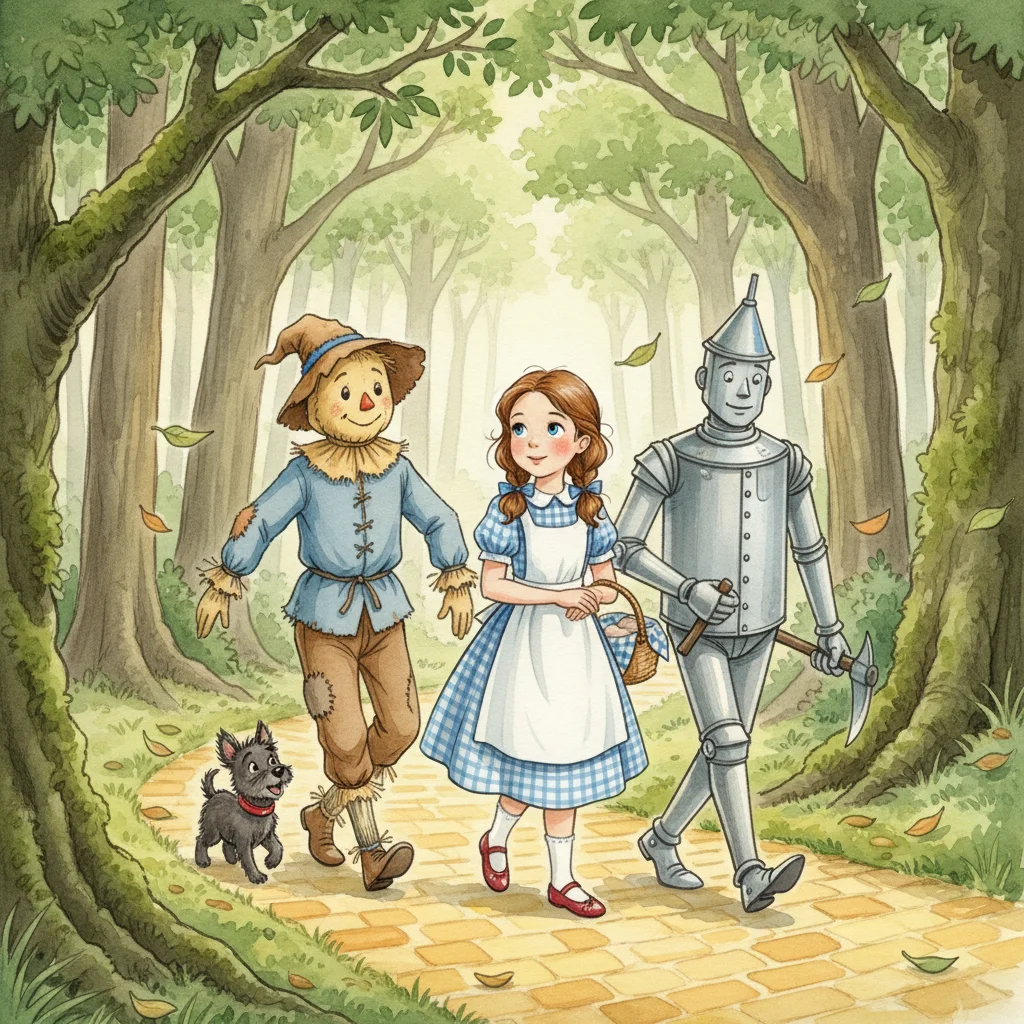 Illustration for: Three Companions