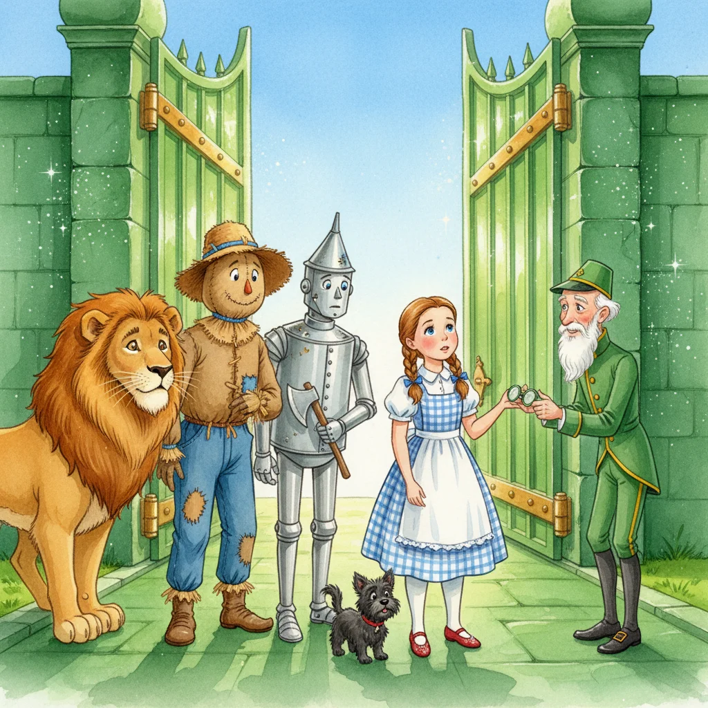 Illustration for: The Green Gates of Wonder