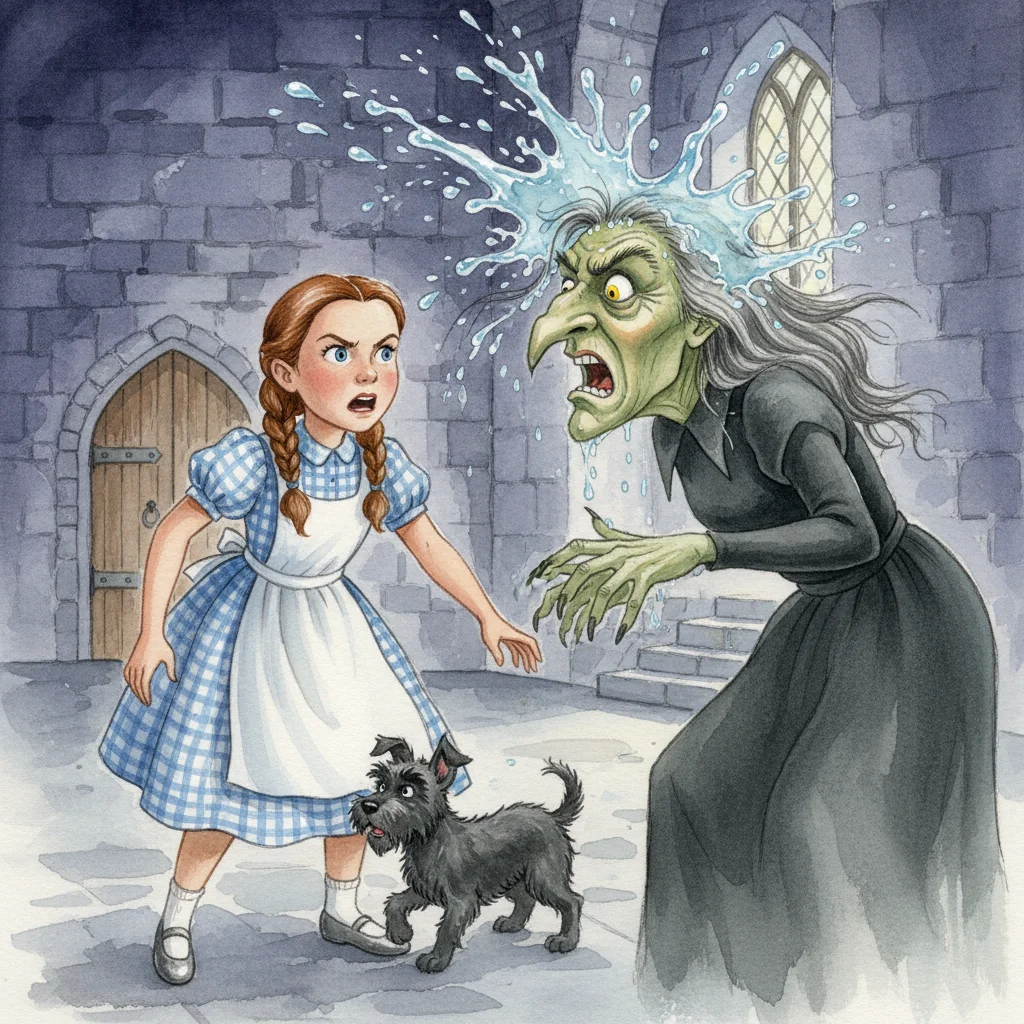 Illustration for: The Water's Splash