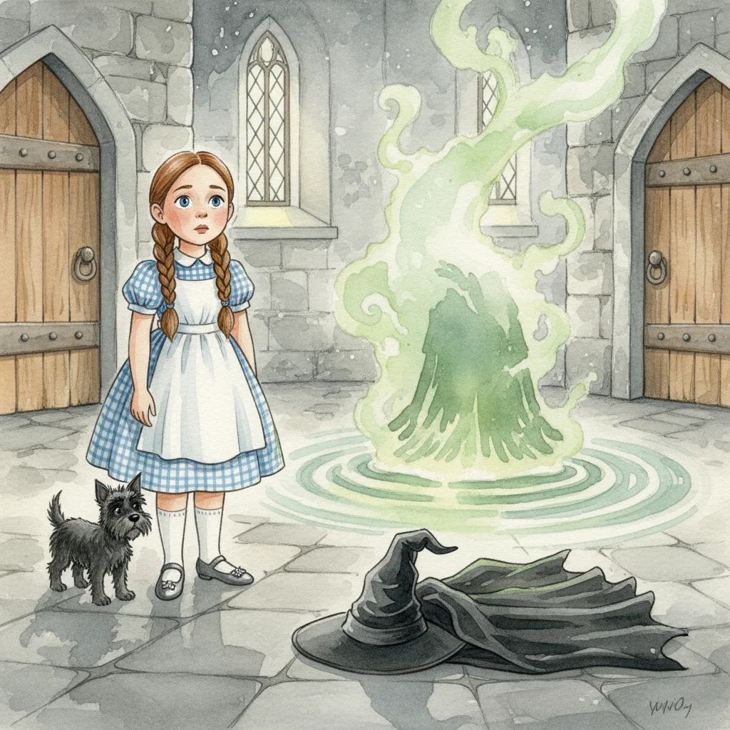 Illustration for: The Witch Vanishes