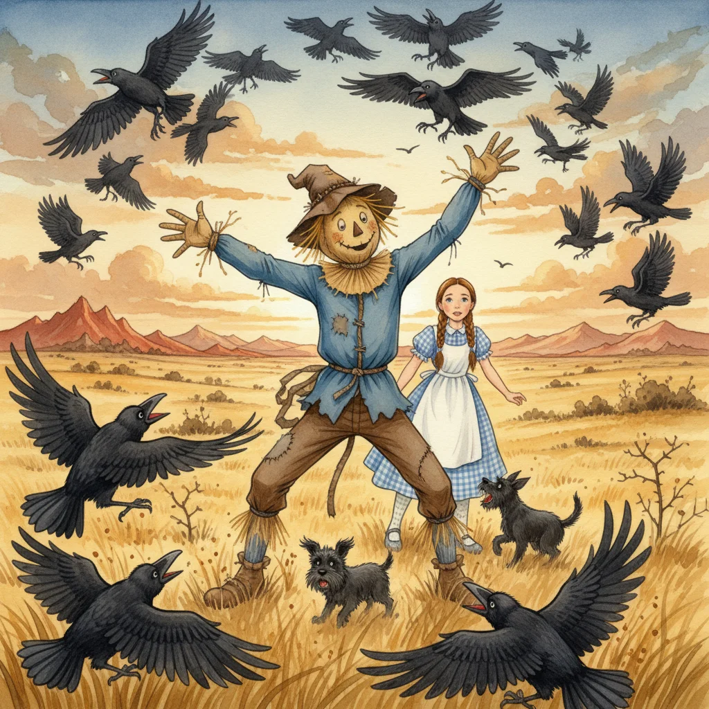 Illustration for: Crows of Shadow