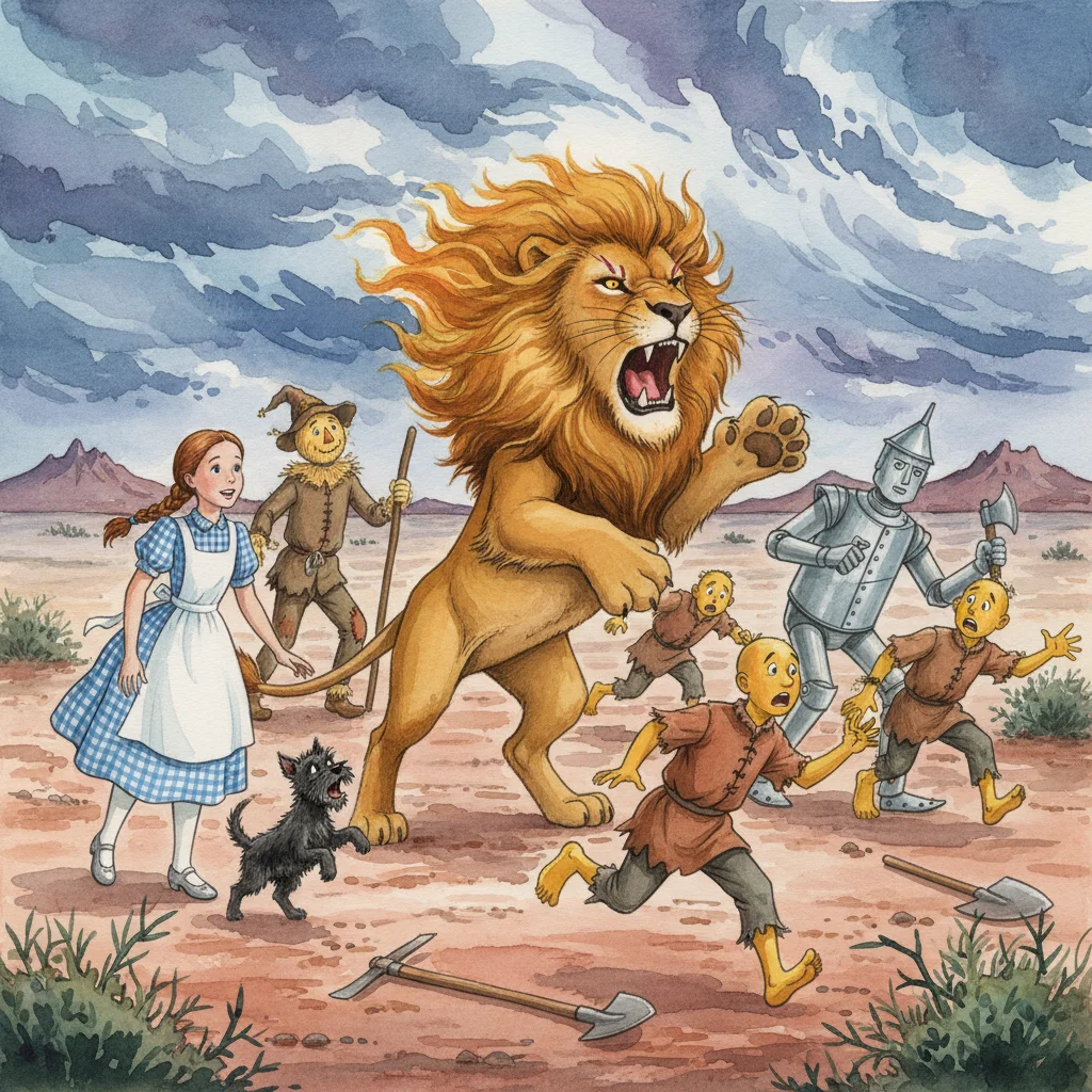 Illustration for: The Mighty Roar