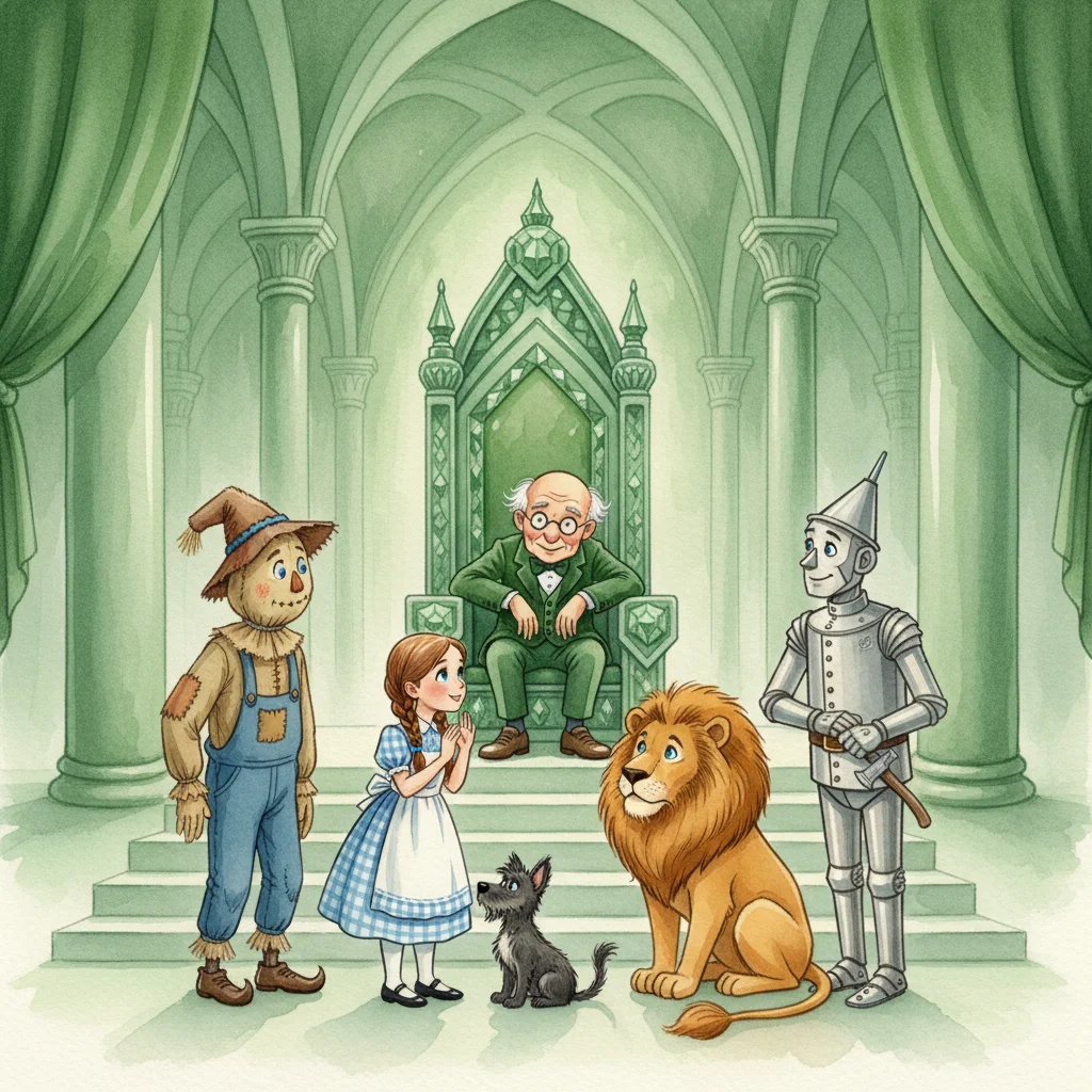 Illustration for: A Promise from the Wizard