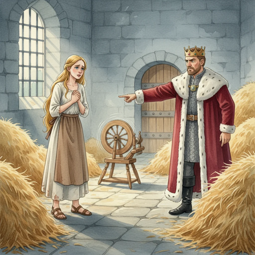 Illustration for: The King's Golden Demand