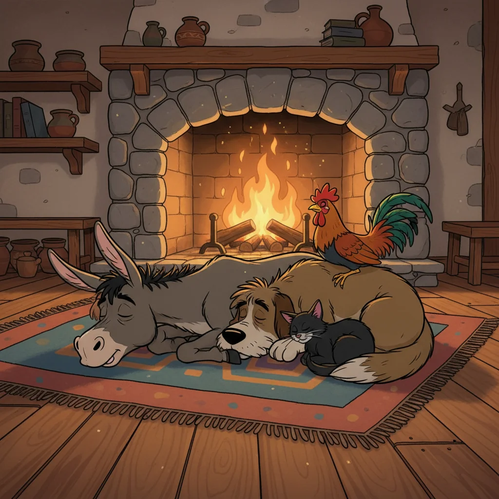 Illustration for: Settling for the Night