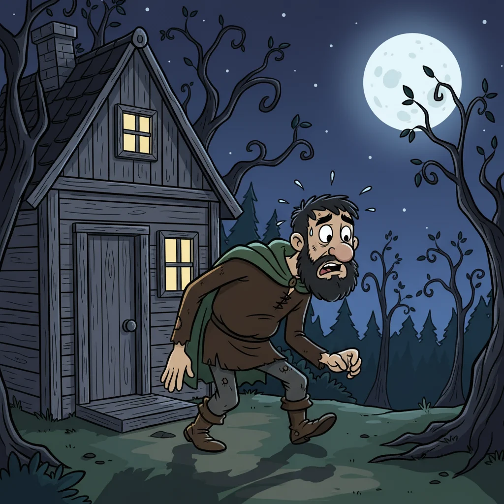 Illustration for: A Robber Returns