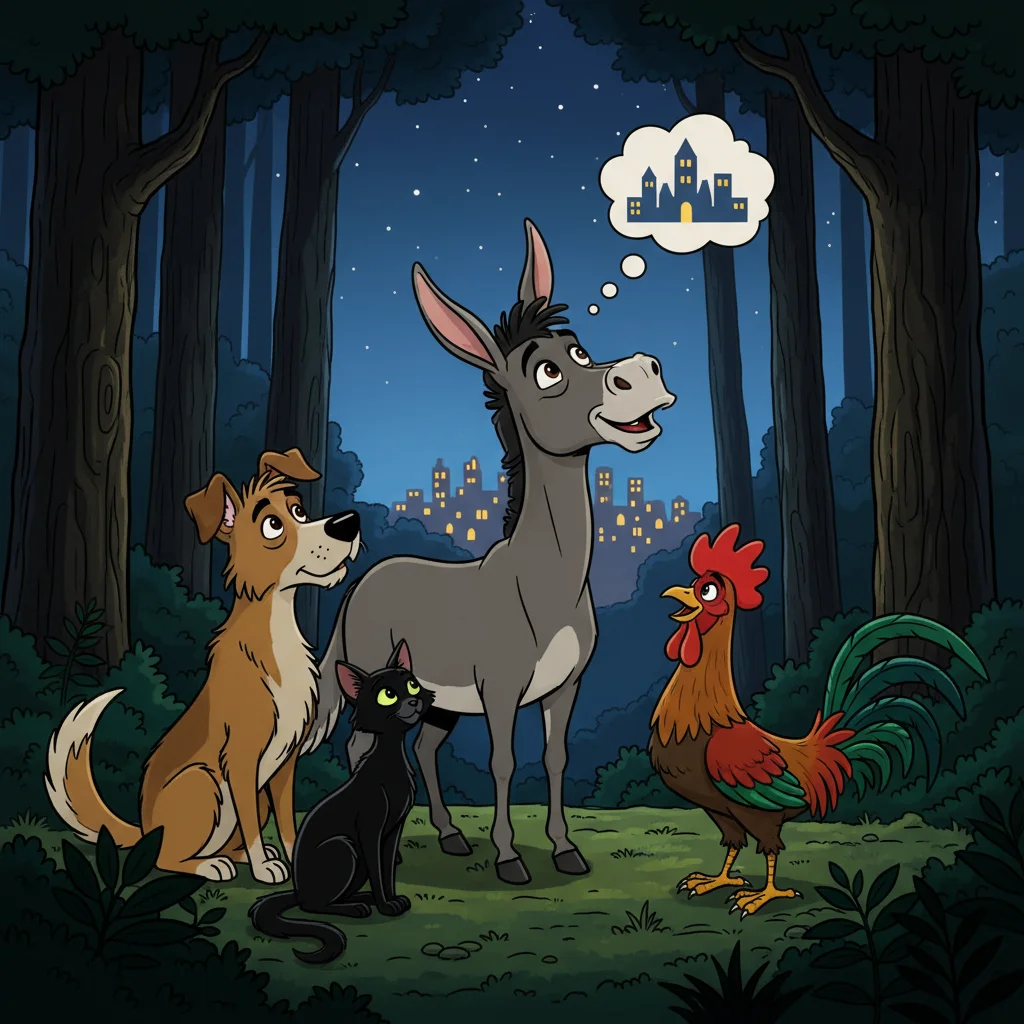 Illustration for: The Dream of Bremen