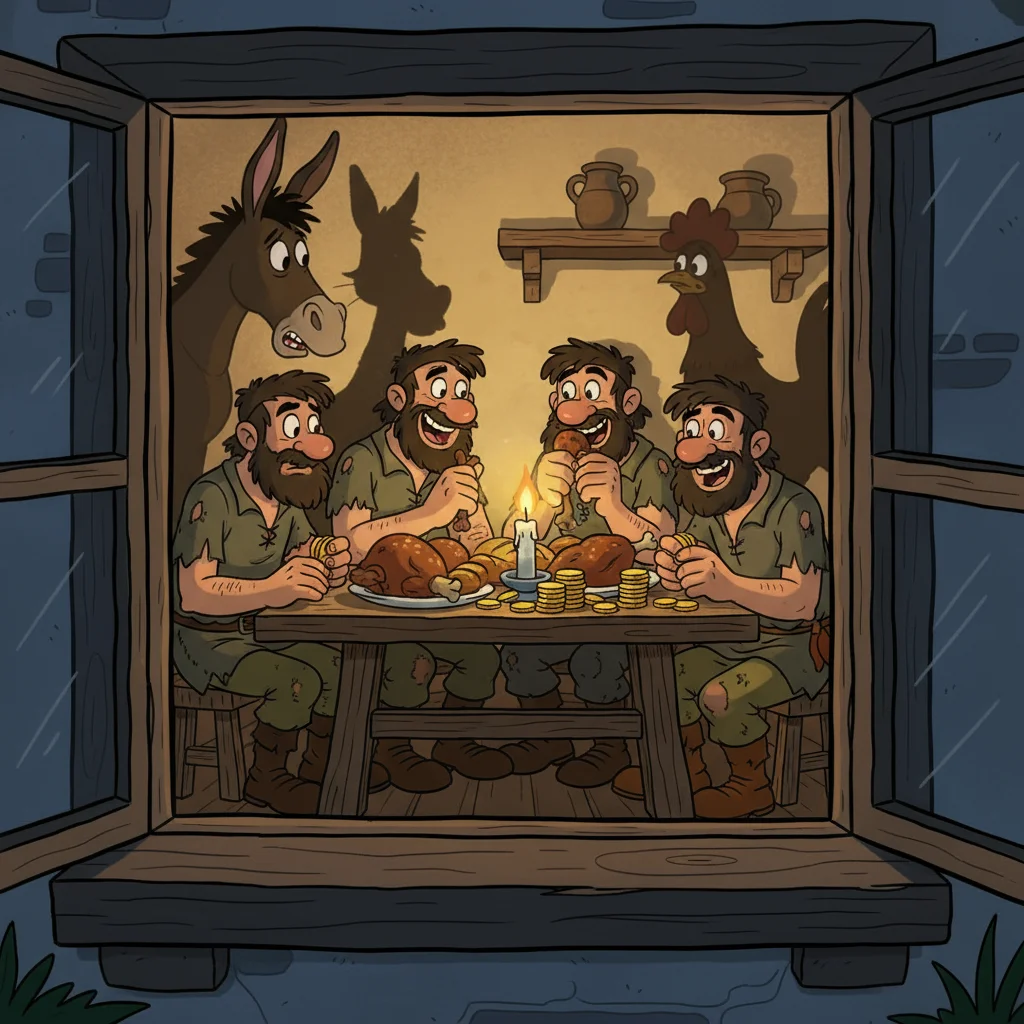 Illustration for: Peeking Through the Window