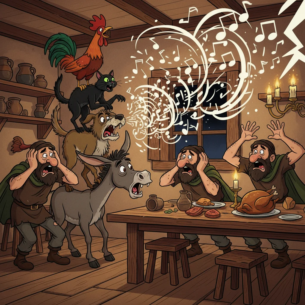 Illustration for: The Terrifying Noise